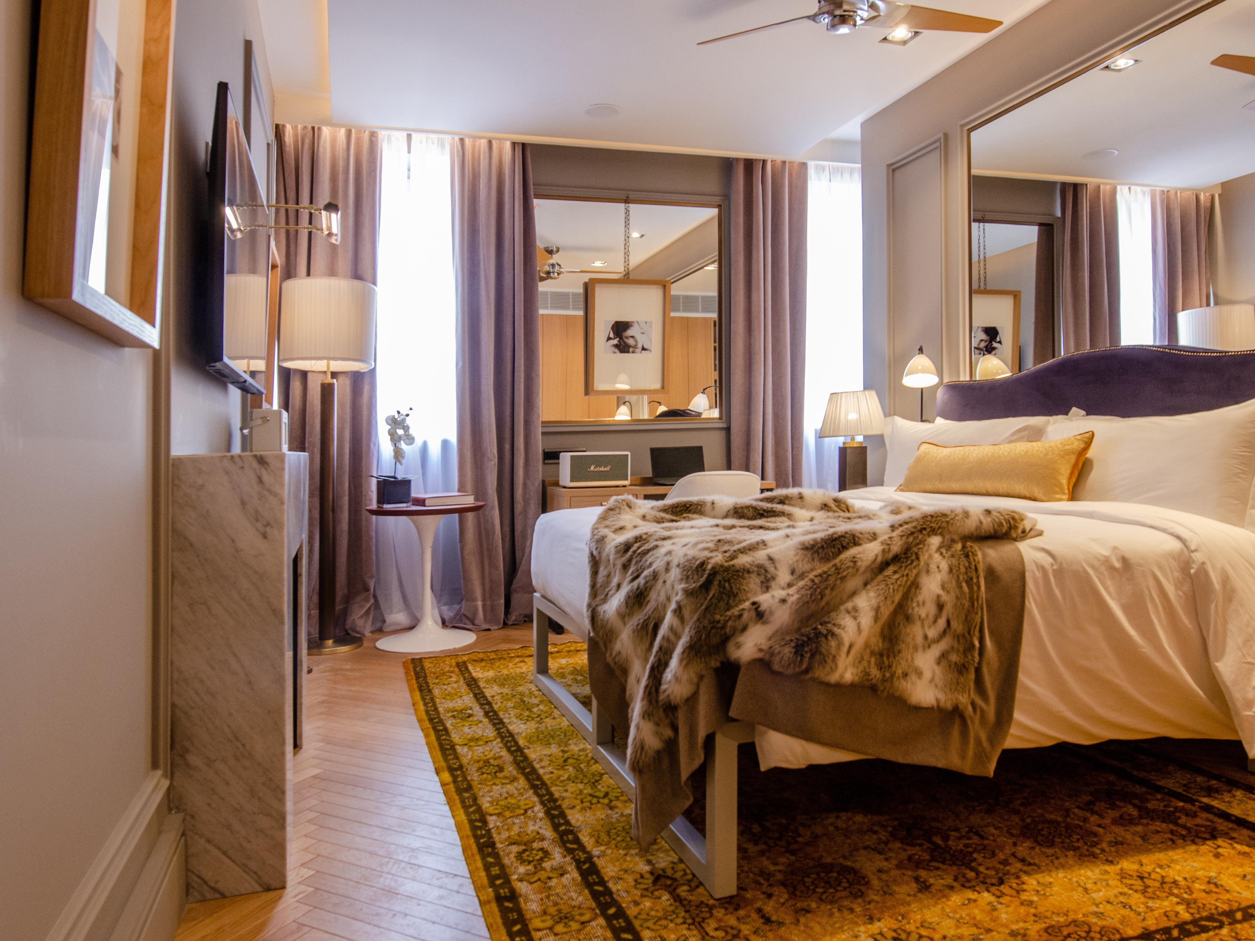 Browns Avenue Hotel Lisboa Dış mekan fotoğraf A bedroom at the hotel